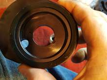 Oiling the offset gasket