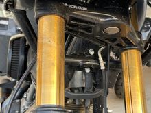 Aftermarket triple trees. 