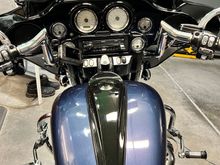 Removed old Matt black and installed gloss black 