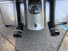 2017 CVO Limited - exhaust and tail light
