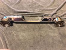 Short rear light bar with gutted Bullet housings $25 + ride