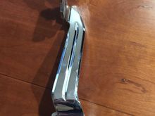 Chrome rear brake lever off 2017 CVO street glide 