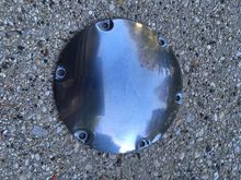 Derby cover, taken off at around 1,200 miles
