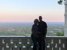 Overlooking the City from Hot Springs National Park 