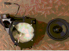 Empty Front Pod, filled with PolyFIL ( Old School )