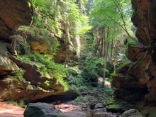 Deep inside Conkle’s Hollow.