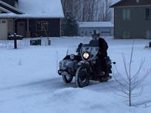 Winter is why I bought the Ural.  I have a 12 month riding season now.
