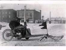 Been Harleys in. Snow for some time. 