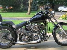 Custom 127" Ultima El-Bruto Hardtail Chopper