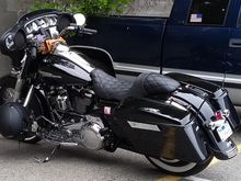 On my Baddad engine guard.