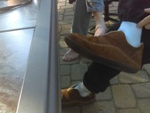 Even Ken's feet were having a good time.