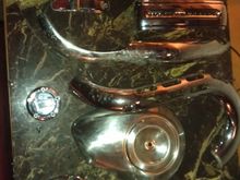 Stuff off to sand blaster and powder painter.