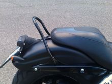 Wrinkle painted the lucas tail brackets myself with vht wrinkle paint. Saved big $$ buying afer market brackets while using the joker machine tail light.