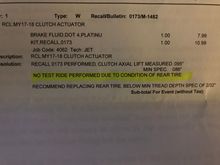 I guess I need a new tire...LOL!