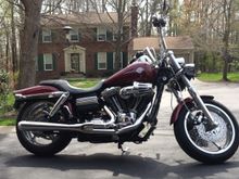 Latest mods: Chrome lowers and 10" Carlini Evil Apes