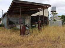 The old gas station.