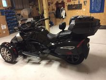 1330 cc BRP Can Am Spyder to get wifey involved.