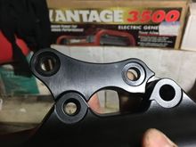 Lowrider rh slider appears to be made slightly different than my stock 09 lh slider as there's more metal on the tabs