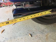 Flairing startes here from round to oval.  Also were baffle ends.