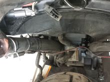 back of mounted oil tank