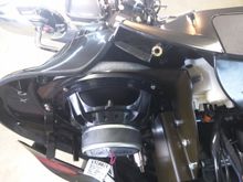 This is the backer rod between the BT bracket and the inner fairing.