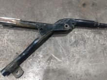 Old frame piece I saved to salvage the bends from