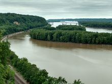 The mighty Mississippi.