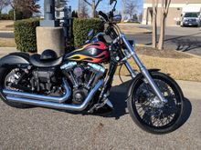 2015 FXDWG stage 1, Vance and Hines FP3 tuner.