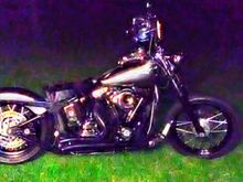 94 Heritage Bobber S&S Carb, Short Stop pipes, Ultima coils and ignition, fast and loud.