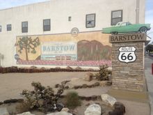 Spent night in Barstow---stayed at the Rt66 Motel would,nt recommend
