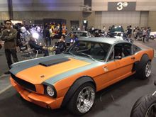 What a waste of perfectly good Pony Car body...