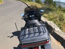 Newport bridge in the distance.