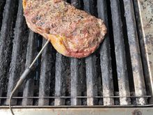 There she be. NO searing. And no reverse searing. None.
