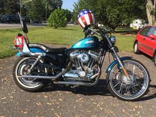 I rock one from eBay, I think they had a chrome or black option. I really like the height, makes it easy to strap cargo to.

Slimfab farm has some bare metal ones he makes. 