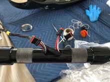 All wires through the bars! Thank GOD!