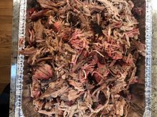 
Finished product.  Total smoke time 9 hours.