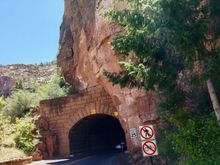 Zion NP, 1.1 mile long tunnel