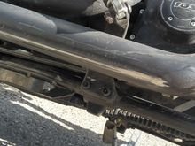 Felt and heard scraping through some corners the other day. Who says Wide Glide's don't handle lol