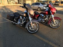 Bought 2 new ones last week myself, Charcoal Denim for me, Velocity Red for the wife.