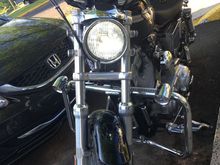 Stock bulb before change.