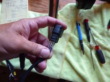 Once the wires are threaded through the bars you can put the TBW Plug back together.