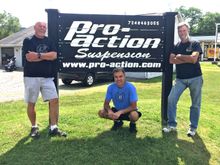 George, DJ & Terry. Eric ran off to help a customer.