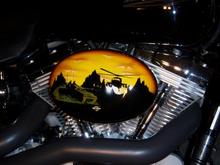 Hooah air cleaner cover