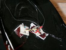 8 leds harley rocker paint