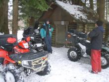 powerlines cabin