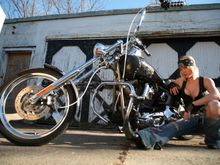 Rebel Girl's 2000 HD Chopped Deuce