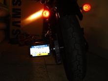 New side mount palate with led light