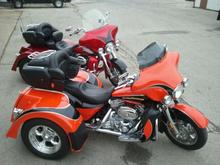 Couple trikes I built this year.
