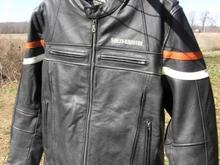 Men's Enthusiast 3-In-1 Leather Jacket - 97070-09VM Back