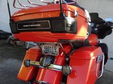 Back side with New LED and smoked lenses.